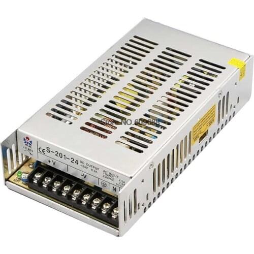S-201-24 220V 24V 8.3A power supply, switching power supply 201W 24V power module