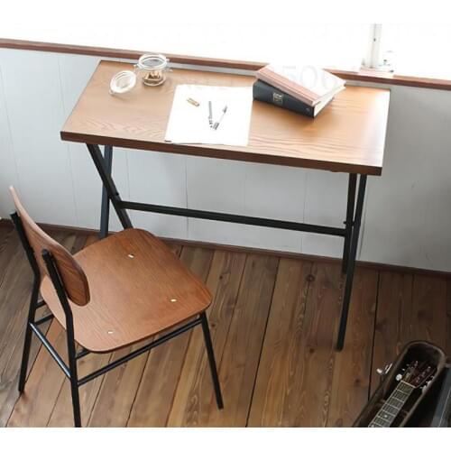 Japanese-style Folding Desk Home Small Apartment Desktop Computer Desk Simple Bedroom Study Desk Small Writing Desk Table