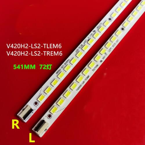 LED Backlight bar strip 72 lamp For Hisense 42"TV V420H2-LS2-TLEM7 TREM7 LC32CS11 L42E5200BE LED42X5000D