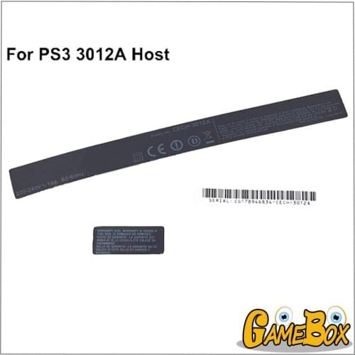 High Quality For PS3 Playstations 3 Console Slim CECH-3012A 3K 3000 Housing Shell Sticker Label Seals