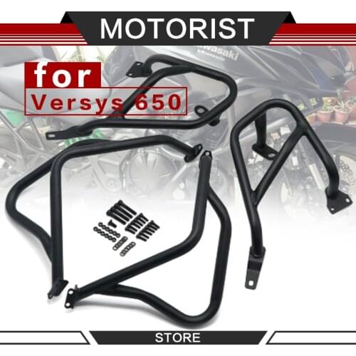 MOTORIST Motorcycle Engine Bumper Guard Crash Bars Protector Steel For KAWASAKI Versys 650 KLE650 Versys650 2015 2016 2017 2018