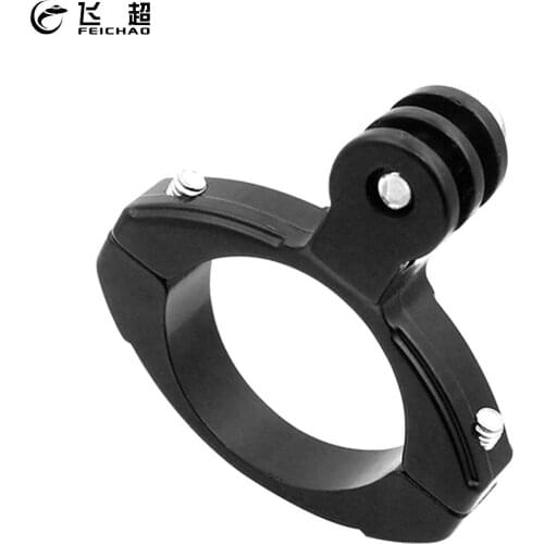 Motorcycle Handlebar Clamp Mount Stand Holder Bicycle Bike Seatpost Clip Aluminum for Gopro Hero 9 8 5 Action Camera Accessories