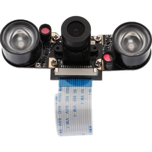 1Pcs Camera 5MP 1080p Infrared-Night-Vision Module Adjustable Focus for Raspberry