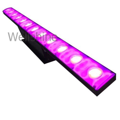 10 PCS/Lot Color Change Wall Washer bar dj lights 12x3w Warm White Stage Lighting