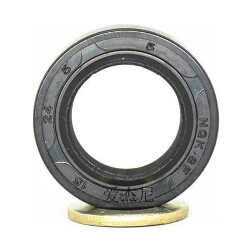 2 X Gearbox main shaft oil seal (15 X 24 X 5mm) fits Honda GXV160 engine lawn mower parts