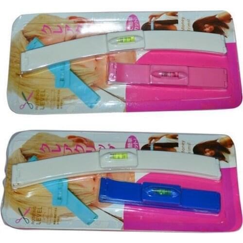 2 Pcs/Set Fashion DIY Professional Bangs Hair Cutting Clip Comb Hairstyle Typing Trim Tool 50set