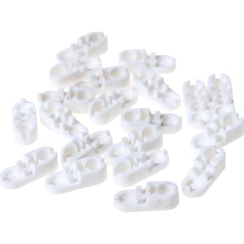 20pcs/lot Plastic Roller Blinds Pull Cord Connector Curtain Chain Connector for Vertical Blinds Joiners Spare Tool Replacement