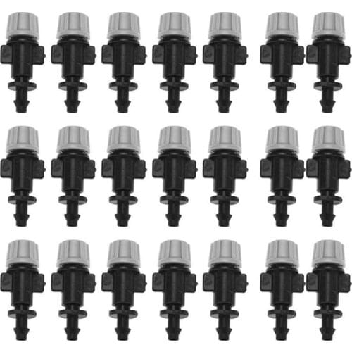 50PCS Mini Mist Head Misting Nozzles Sprinkler Atomizer for Garden Drip Irrigation System Irrigation Nozzle (4 / 7mm )