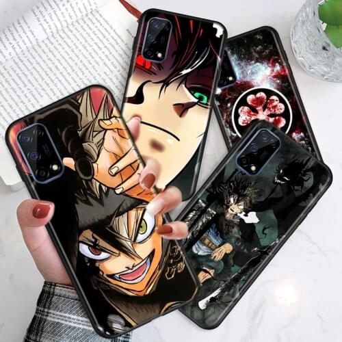 Anime Black Clover For Realme V15 X50 X7 X3 superzoom X2 C17 C11 C3 7i 7 6i 6S 6 5 Narzo 20 5G Pro Soft Phone Case
