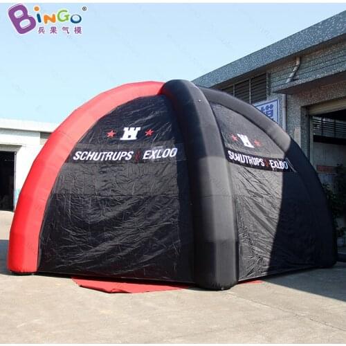 Free Delivery Inflatable Garden Event Tent / Customized Inflatable Spider Dome Shelter For Advertising