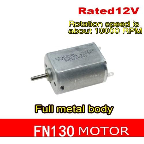 FN130-FT Motor Micro 12V1 Million RRM All-metal 130 Motor Technology Production Small Motor Toy Model
