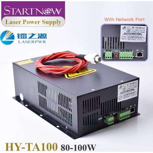 Startnow HY-TA100 Laser Power Supply for 80W 100W CO2 Laser Tube HY TA100 Source 110/220V PSU Laser Cutting Machine Spare Parts
