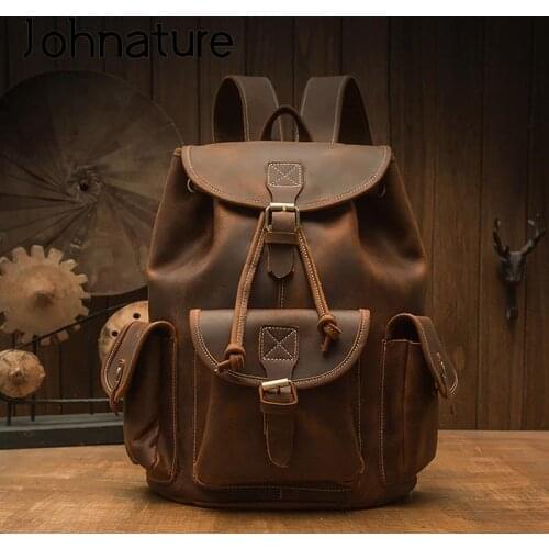 Большие мужские сумки Johnature China At AliExpress