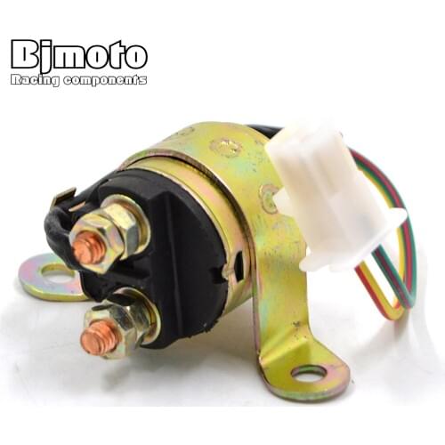 BJMOTO Motorcycle Starter Relay Solenoid For Suzuki DR200SE VX800 MARAUDER GV1400 VS750 INTRUDER VS700 VS800GLV INTRUDER GR650