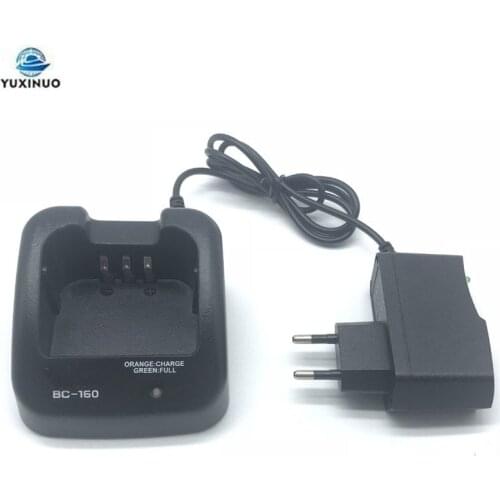 BC-160 Desktop Rapid Battery Charger BC160 for ICOM IC-A14 F14 F15 F16 F16S F24 F25 F26 F33 F34 F4 F44 F3026 F4026 BP-232 Radio