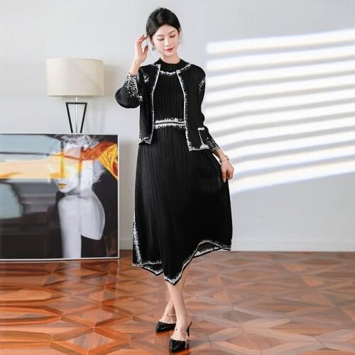 Женские вечерние костюмы NOBLE PLEATS China At AliExpress