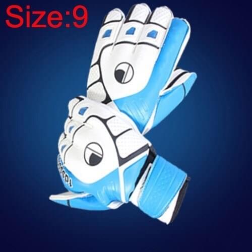 NEW Goalkeeper Goalie Keeper GK Gloves Roll Finger Protect Soccer Size 8 9 10