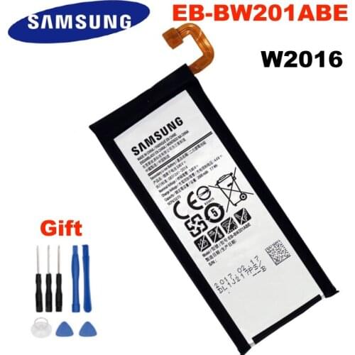 EB-BW201ABE 2000mAh Samsung Original Replacement Battery BW201ABE / Battery For Samsung W2016 Phone Batteries + Free Tools