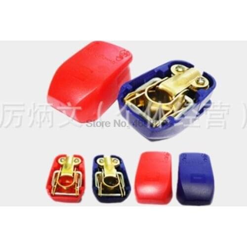 By DHL 100pair Car Battery Terminals Connector Clamps Quick Release Lift Off Positive & Negative
