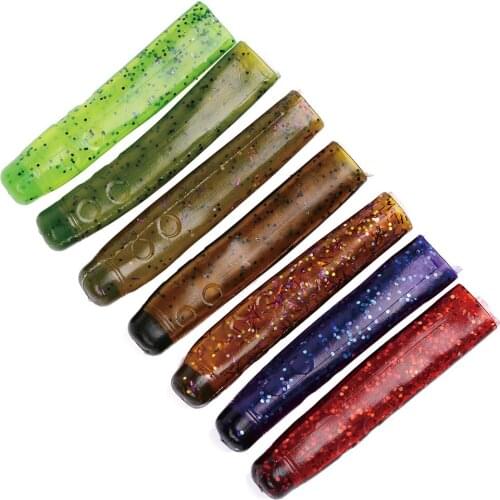 10pcs/lot 85mm 5.45g silicone bait fishing lure iscas artificiais para pesca Swimbait Worm soft lure fishing accessories