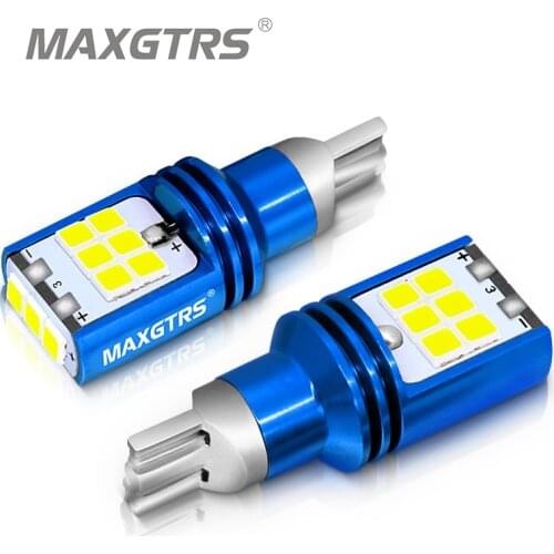 2x New Upgrade Extremely Bright High Power Canbus SMD3030 912 921 T15 W16W Car LED Back-up Light Auto Reverse Lamp Bulb
