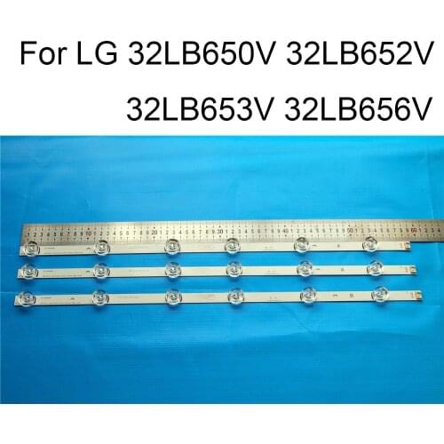 Brand New LED Backlight Strip For LG 32LB650V 32LB652V 32LB653V 32LB656V TV Repair LED Backlight Strips Bars A B TYPE Original