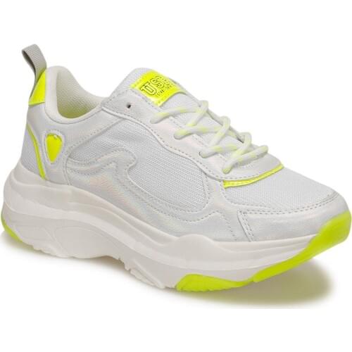 U.S. Polo Assn. Lory White Womens Sneaker sport Shoes stylish high sole