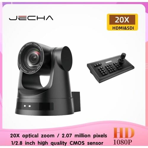 Jc20shl 1080p60fps Conference System Webcam PTZ Camera 20X Zoom HD1080p USB HDMI SDI Video Conference System Control keyboard
