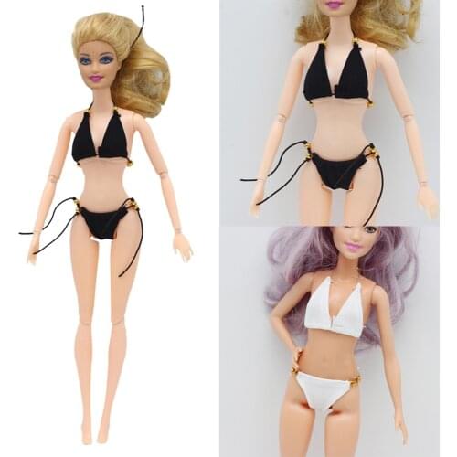 1Set Soft Underwear Bra & Briefs For 1/6 BJD Blyth Dolls Top & Underpant For Barbies Dollhouse Swimsuit gift toys Accessorese