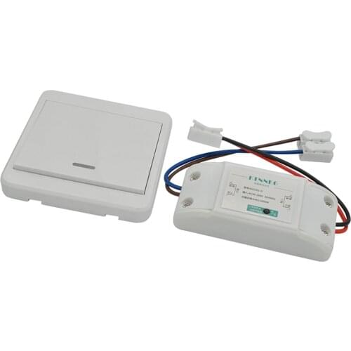 220V 1 Way Wireless ON/OF Lamp Remote Control Switch Receiver