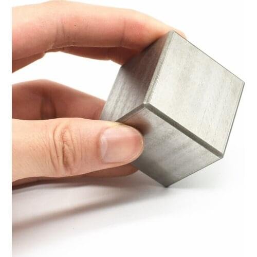 5N High Purity Tungsten Wolfram Cube W Block 99.999% Research Development Element Metal Simple Substance Hard Sharp Metal 38MM