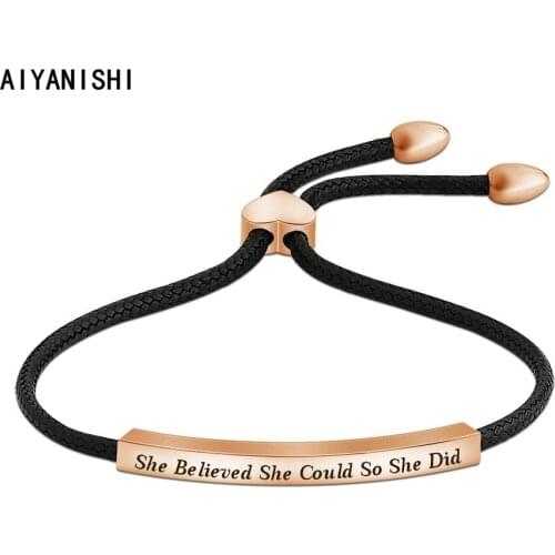 Плетеные браслеты AIYANISHI China At AliExpress