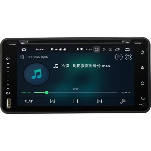 4GB+32GB Octa Core 6.95" Android 8.0 Car DVD Player for RAV4 Corolla Vios Hilux Land Cruiser Fortuner Prado Terio Car Radio GPS