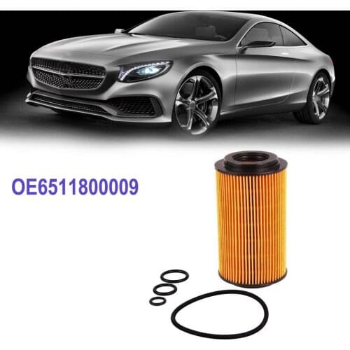 Wupp Car Oil Filter Kit Fuel Filter With O-Ring Mann For Mercedes W166 W212 W204 OE6511800009 Gas Filter Jly24