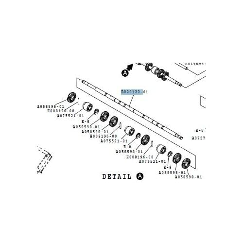 B020122-01 / B020122 Noritsu QSS32 minilab roller used