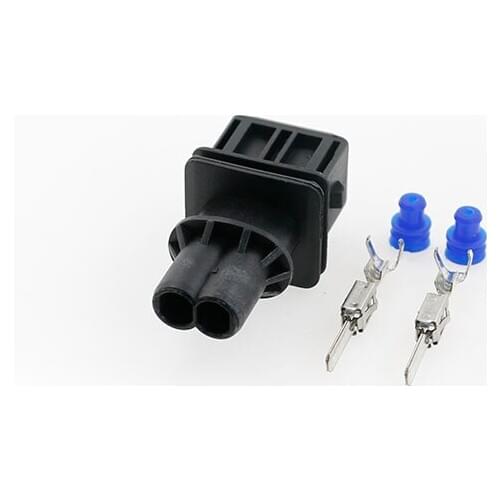 Free shipping 2 pin 1 Set Waterpfoof Electric Car Connector
