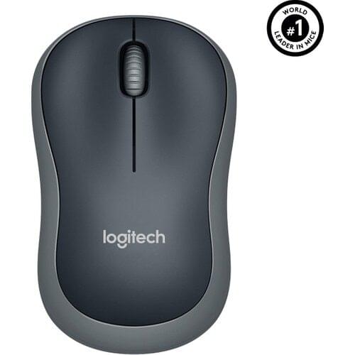 Logitech M185 Wireless Mouse-Gray