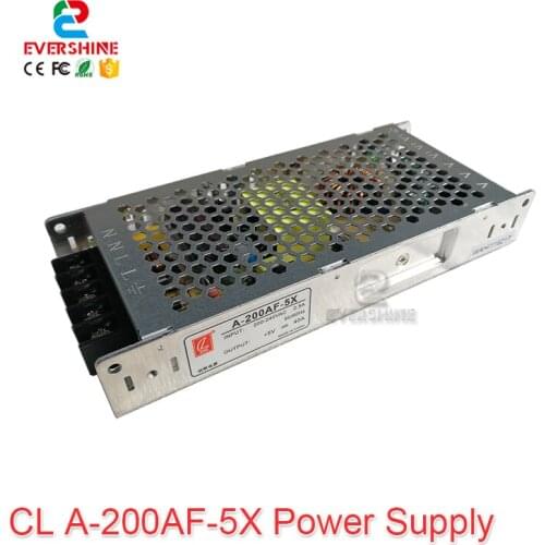 CL A-200AF-5X 5V 40A 200W led full color display special ultra-thin switch power supply