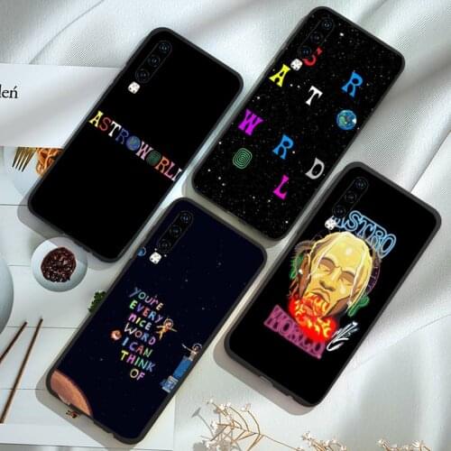 Travis Scott Astroworld Phone Case For Huawei Mate 9 10 20 Pro lite 20x nova 3e P10 plus P20 Pro Honor10 lite