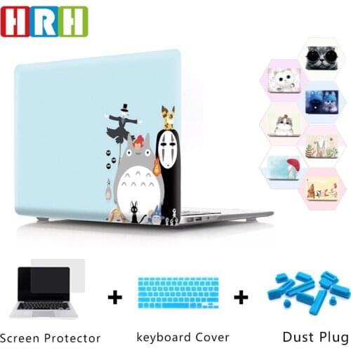 HRH Animal PC Laptop Shell Protective Hard Plastic Case Sleeve for MacBook Pro Retina 11"13"12"15"Touch Bar A2159 A2289 A2251