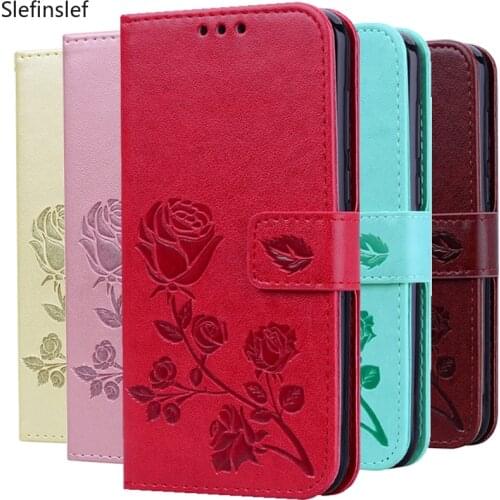 Rose Flower Leather Case For Samsung Galaxy S8 S9 Plus S7 S6 Edge S5 S3 S4 J3 J5 J7 A3 A5 J1 2016 2017 J2 Grand Prime Flip Cover