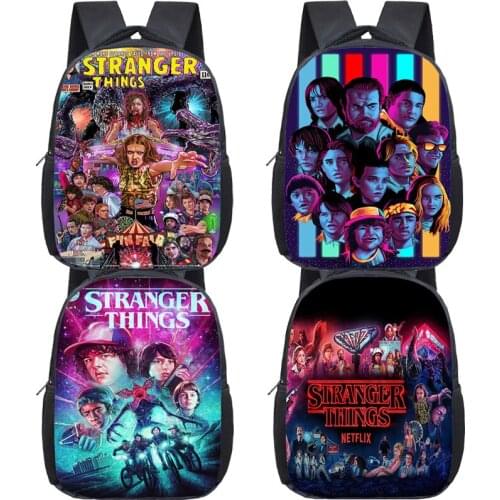 New Stranger Things Children Backpack Toddler Kindergarten Rucksack School Baby Daily Knapsack Primary Students Bookbag Mochila