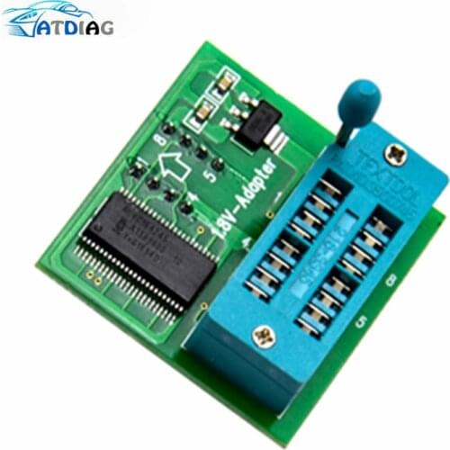 For TL866CS 1.8V Adapter for motherboard 1.8V SPI Flash SOP8 DIP8 W25 MX25 use on programmers TL866A EZP2010 EZP2013 CH341
