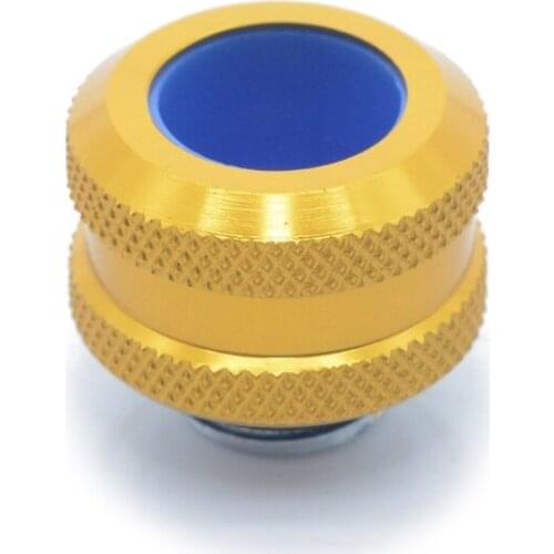 OD 14mm Anti-Off Hard Tubing Extender Fittings G1/4 Thread Rigid Fitting For Hard Pipe Computer Water Cooling Adapter