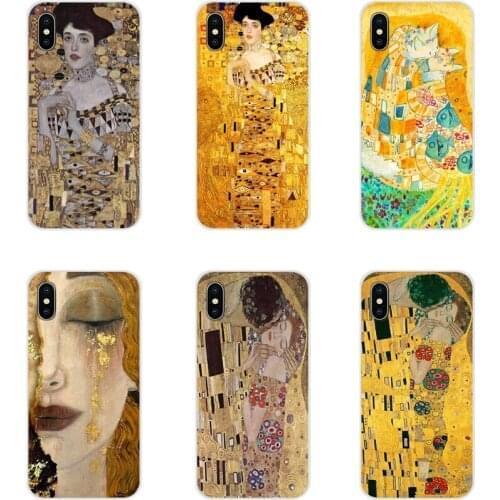 Gustav Klimt New Accessories Phone Cases Covers For Samsung Galaxy S2 S3 S4 S5 Mini S6 S7 Edge S8 S9 S10E Lite Plus