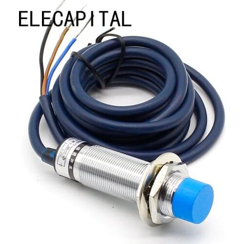 M18 8mm sensing DC 5V NPN NO LJ18A3-8-Z/BX-5V cylinder inductive proximity sensor switch work voltage 5VDC special for MCU