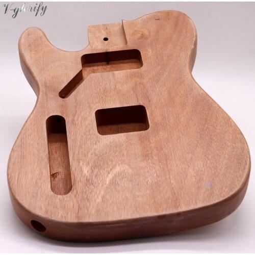 Left-hand TL body Okoume material Backhand TL electric guitar body