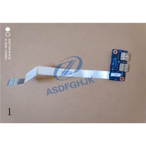 For HP 15-R 15-S 15-G 250 G3 Motherboard PN ZSO51 LS-A993P NBX0001JX00 USB Port Board with Cable 100% test ok