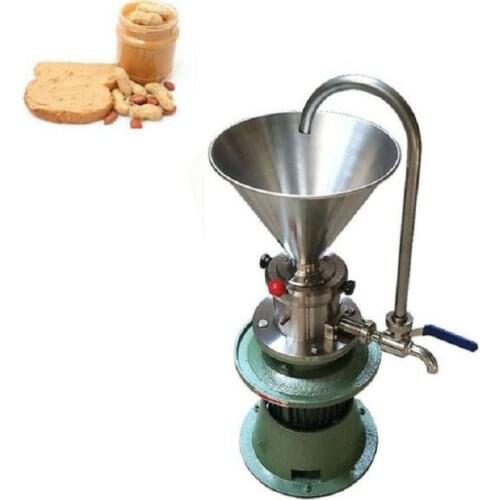 JM60 Almond butter colloid mill price Waist jam chili saucer crusher grinder machine for peanut Hazelnut butter