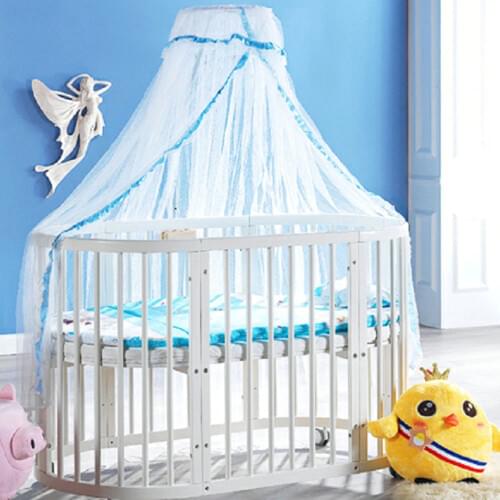 1pc 160cm High Baby Bed Mosquito Net Summer Bed Dome Mosquito Net Mesh Curtain Toddler Crib Cot Canopy Net